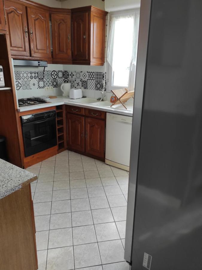 Maison De Village Avec Exterieur Oysonville Luaran gambar