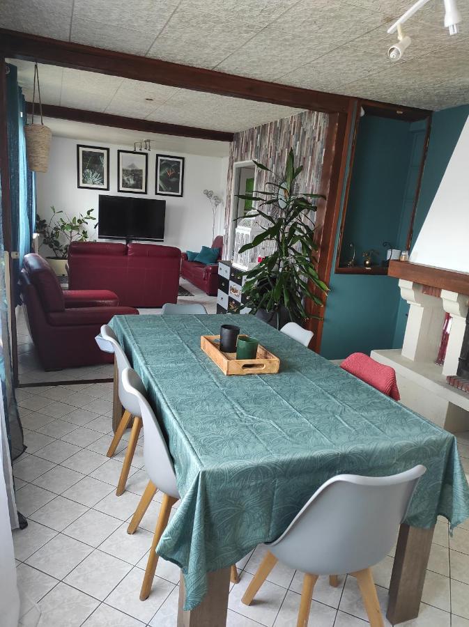 Maison De Village Avec Exterieur Oysonville Luaran gambar